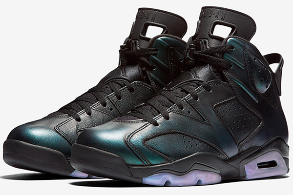 Women Jordan 6 Chameleon